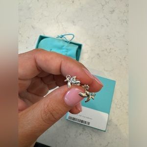 Tiffany & Co. Paloma Picasso Olive Leaf Earrings